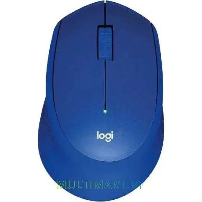 Мышь Logitech M331 Silent Plus (синий)